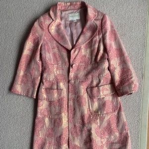 Banana Republic vintage Pink Rose Coat